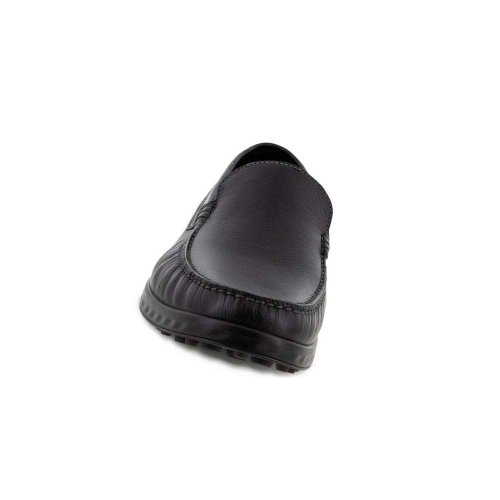 Ecco S Lite Moc Classic Mokkasiner Herre Svarte | NO 581RVD
